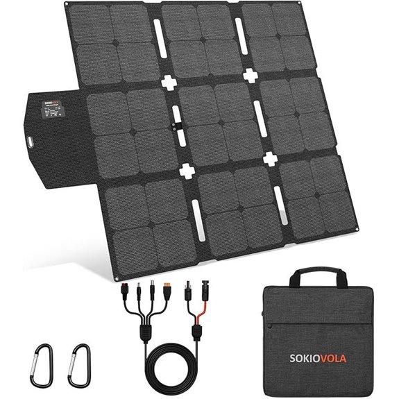 120W Foldable Solar Panel with MC-4 Connector