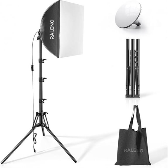 RALENO 16 Softbox Lighting Kit for Photography & Video
