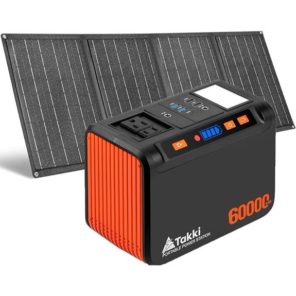 Takki 250W Portable Solar Power Station with Panels