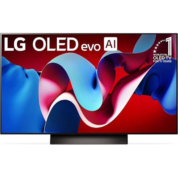 LG 48-Inch OLED evo C4 Smart TV with AI