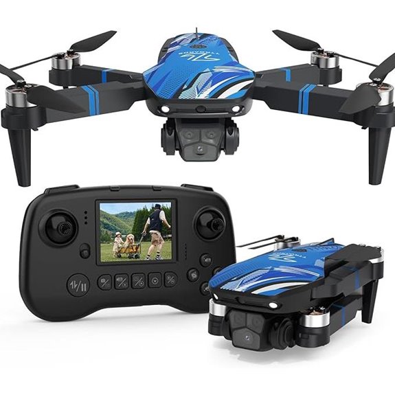 4K Camera Drone with Obstacle Avoidance and LCD Screen