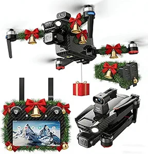 Upgraded 4K Camera Drone with Obstacle Avoidance