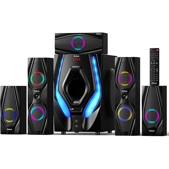 Bobtot 5.1/2.1 Channel Surround Sound System