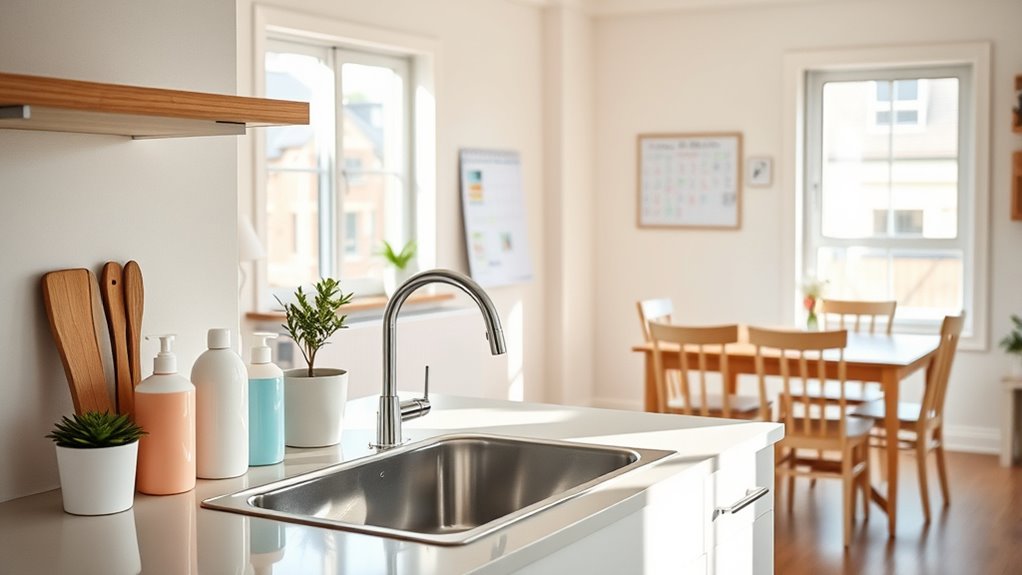 adapt cleaning routine regularly