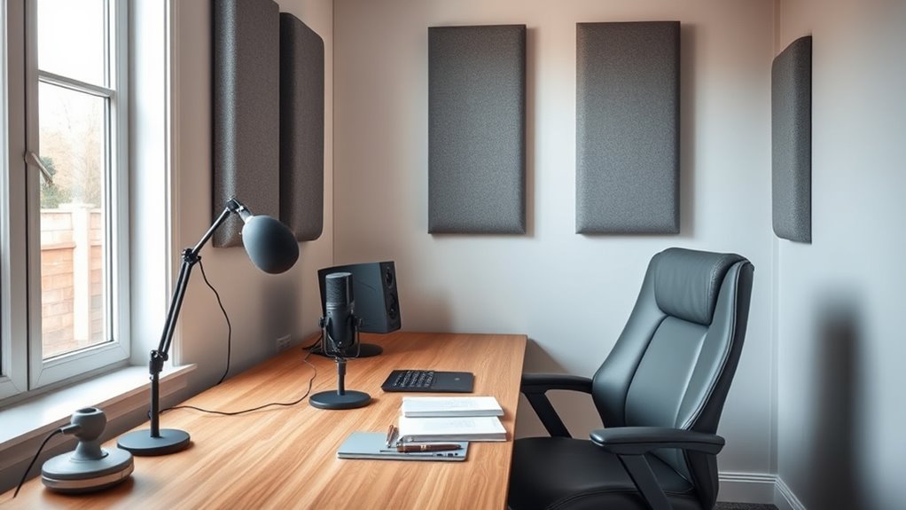 addressing home workspace noise