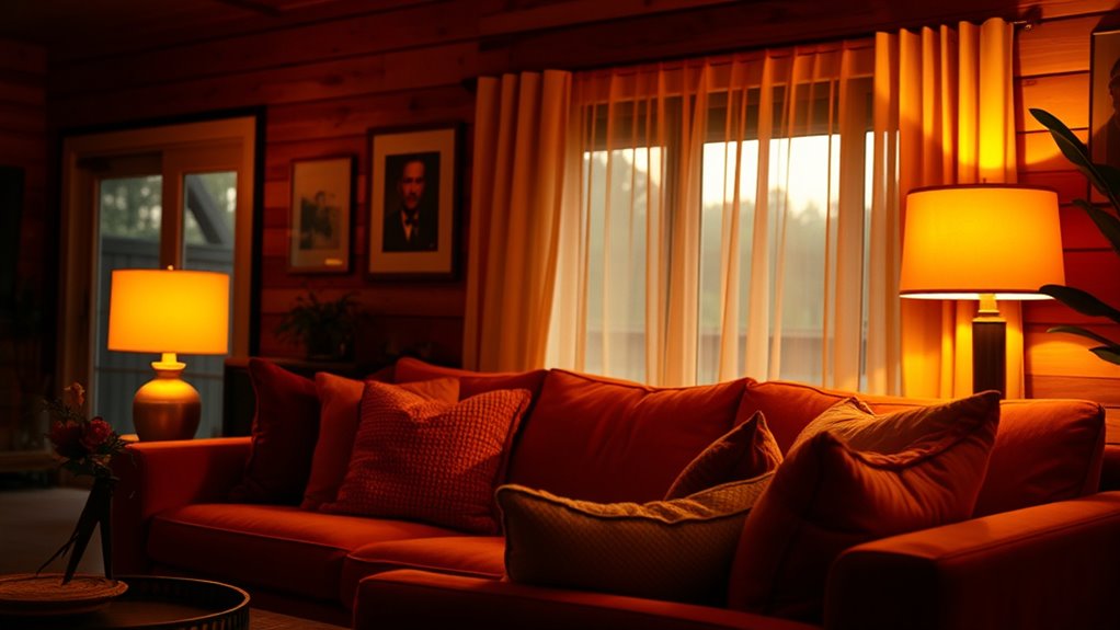 adjust lighting for relaxation