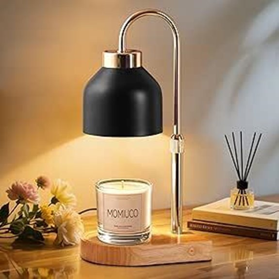 Candle Warmer Lamp with Timer and Dimmer