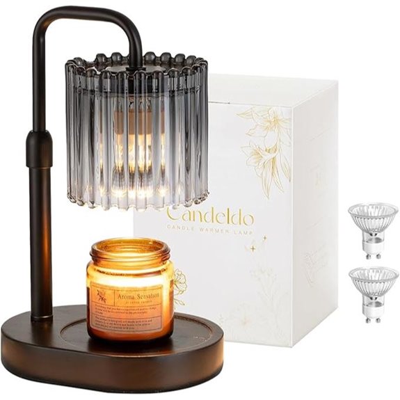 Candle Warmer Lamp with Timer and Dimmable Feature
