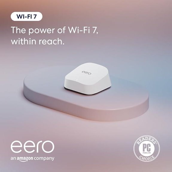 Amazon eero 7 Mesh Wi-Fi 7 Router (1-Pack)