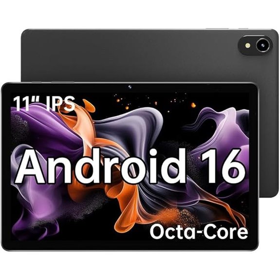 11 Android 16 Tablet with Octa-core 8GB RAM 128GB Storage