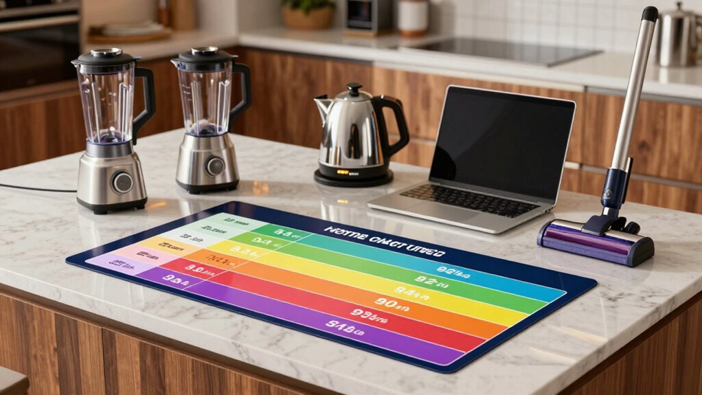 appliance wattage estimation guide