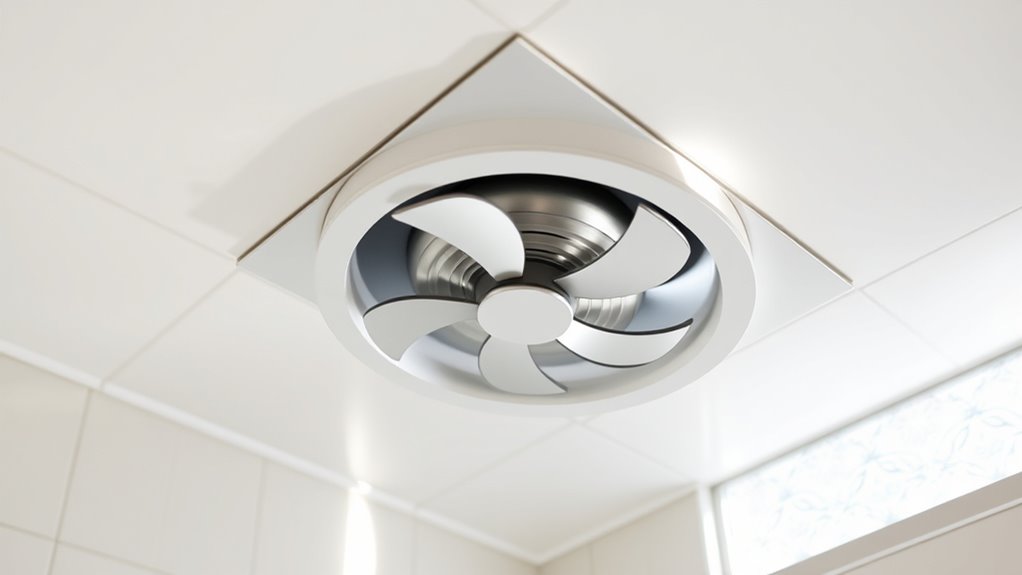 bathroom size and humidity