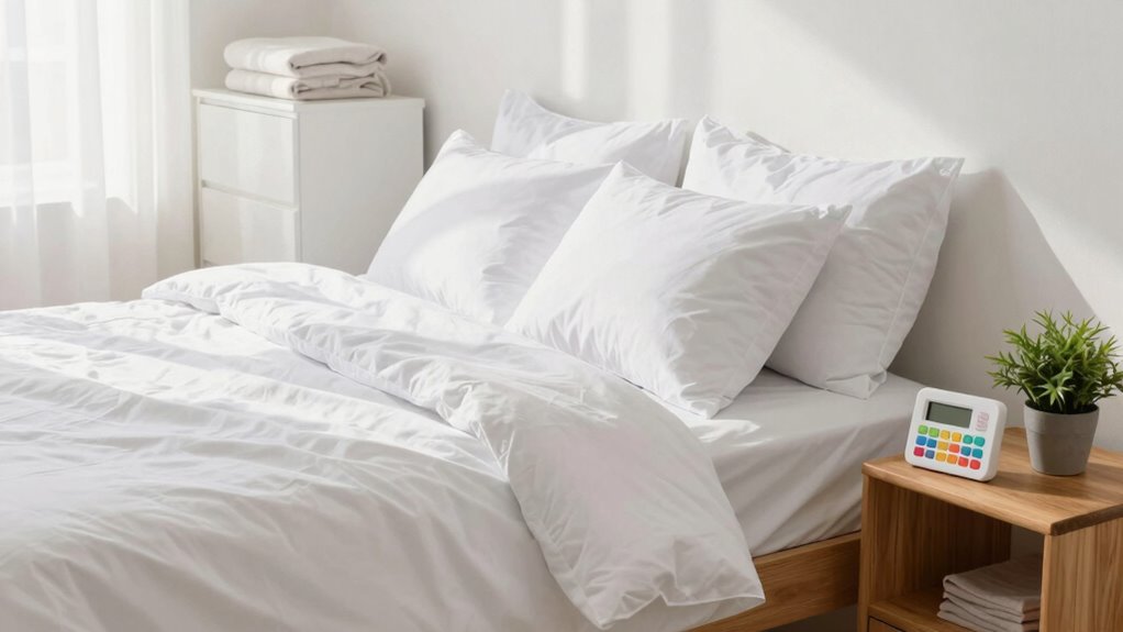 bedroom cleaning schedule