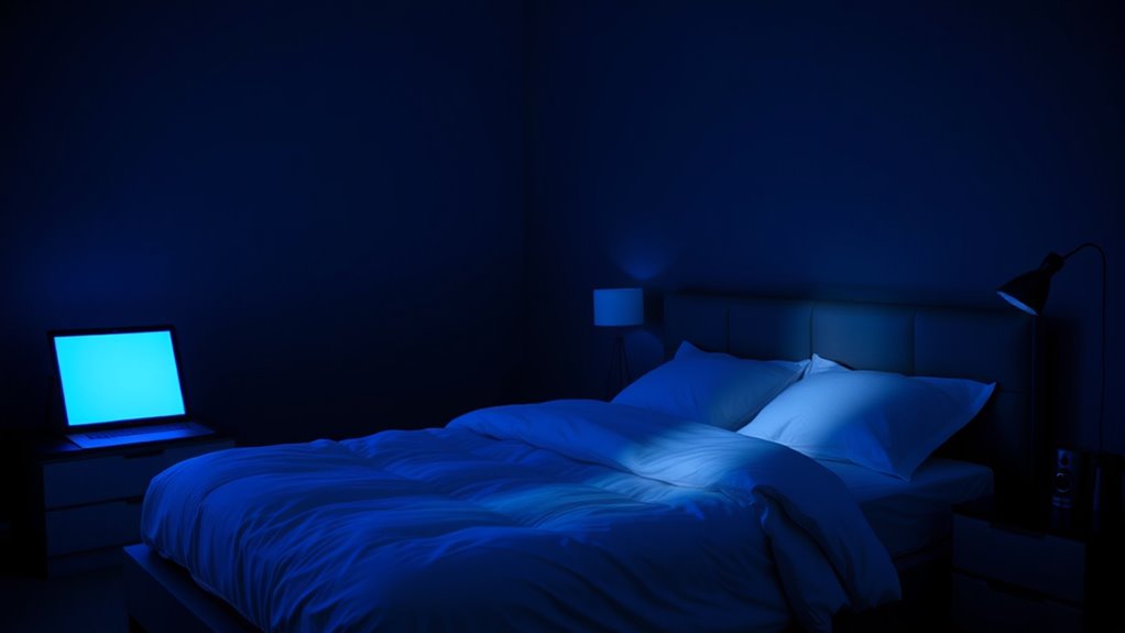 blue light disrupts sleep