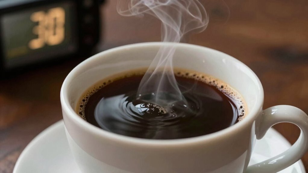 caffeine s delayed effects