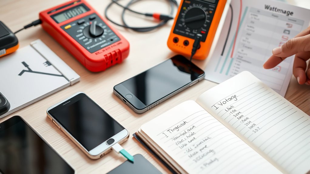 calculate device power needs