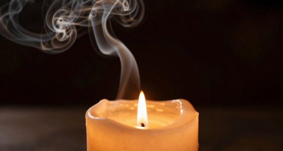 candle and incense pollution