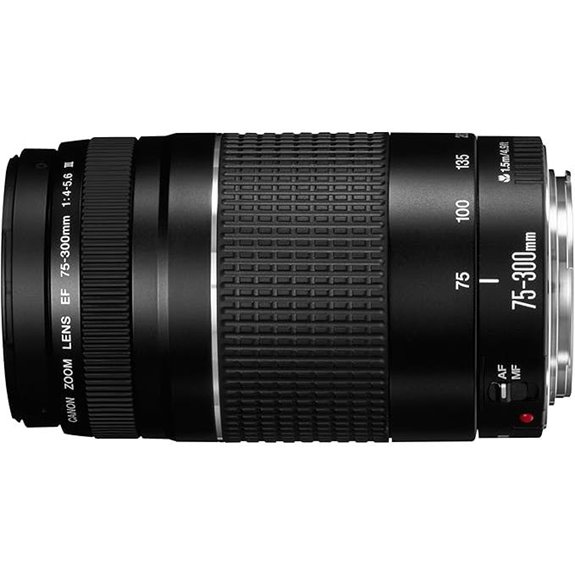 Canon EF 75-300mm f/4-5.6 III Telephoto Zoom Lens (Black)
