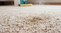 carpet odors recur easily