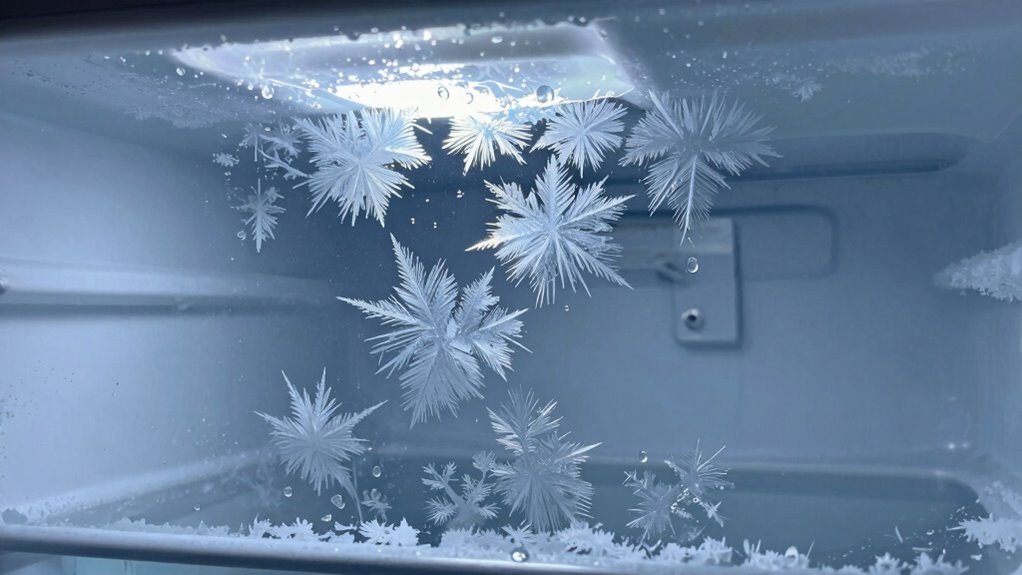 causes of frost accumulation
