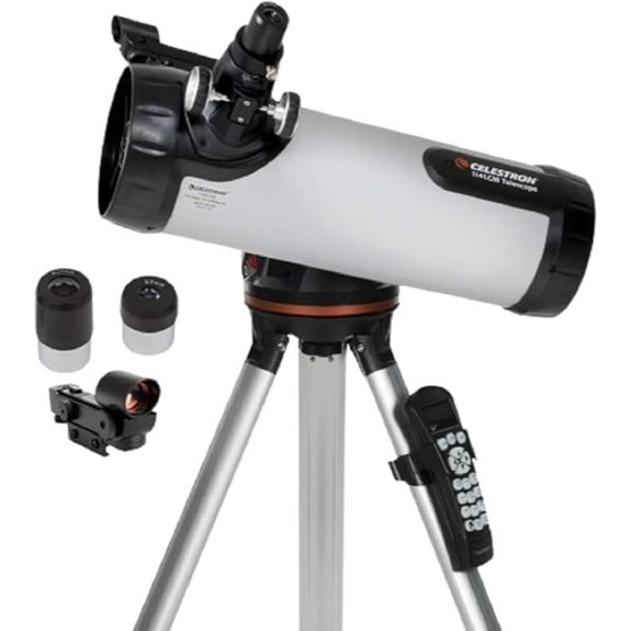 Celestron 114LCM Reflector Telescope with Mount