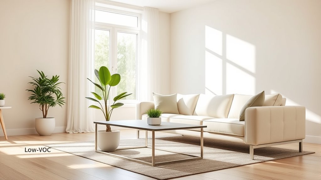 choose low voc products