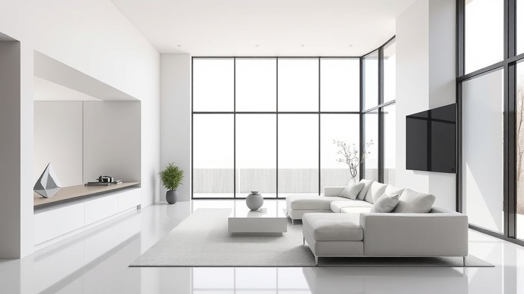 clean functional streamlined design