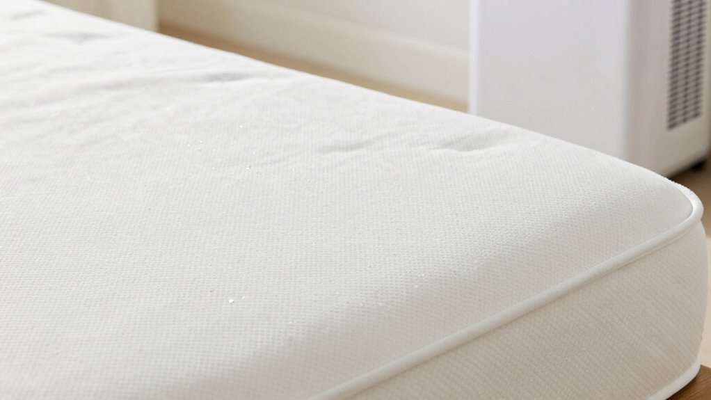 cleaning sweat and dust