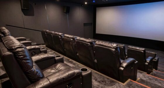 comfortable ergonomic home theater seats