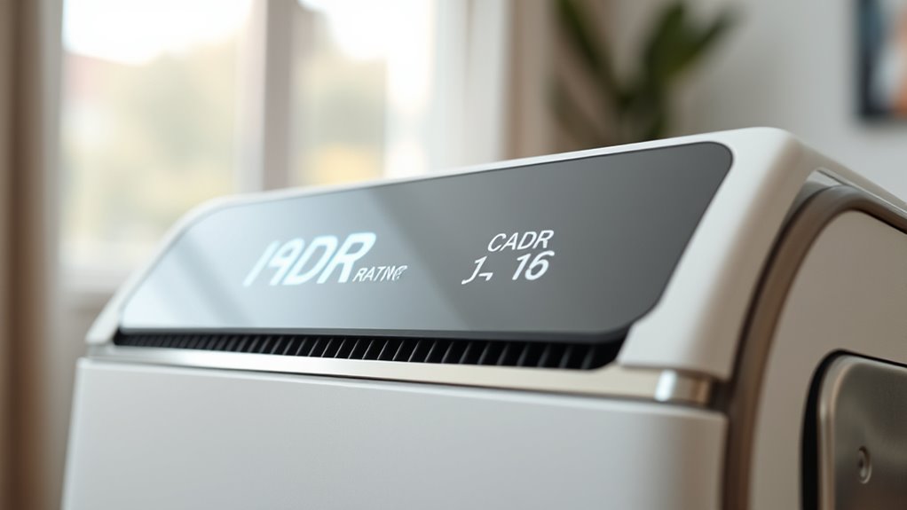 compare cadr ratings effectively