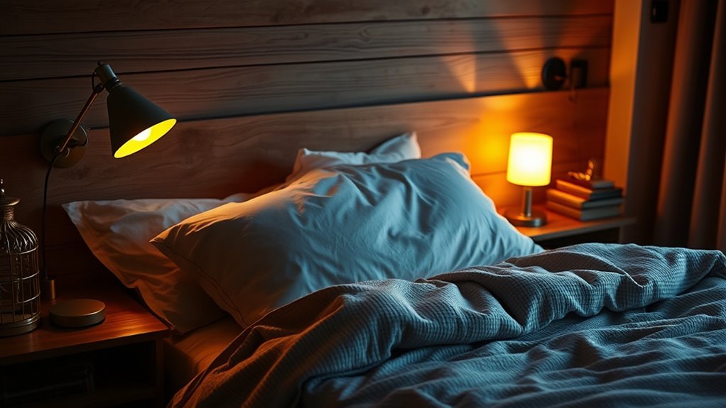 consistent warm dim lighting