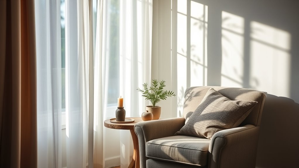 create calm organized space