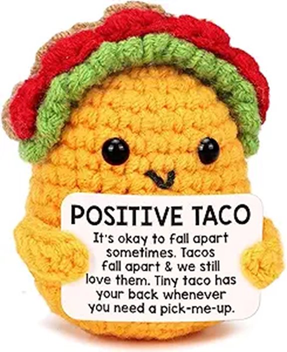crochet taco holiday gift