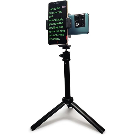 Neewer Double Phone Teleprompter Kit (20) Desk Version