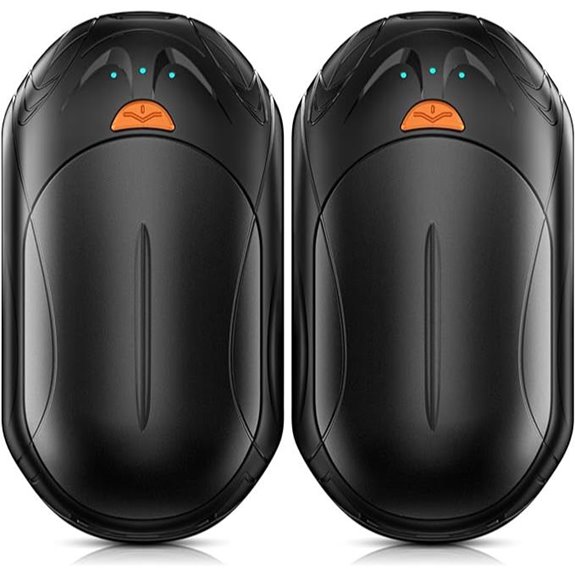 Rechargeable AI Hand Warmers 2-Pack with 6000mAh