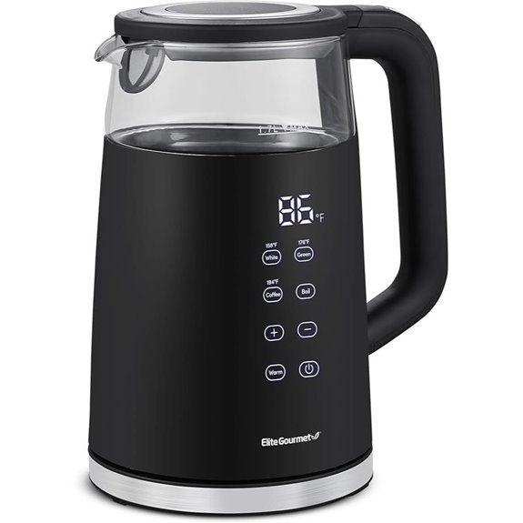 Elite Gourmet 1.7L Dual Wall Electric Tea Kettle