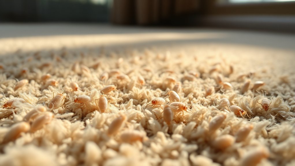 dust mites thrive in bedding