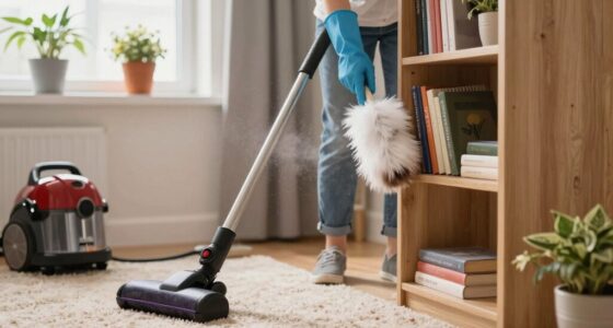 dusting order reduces allergies