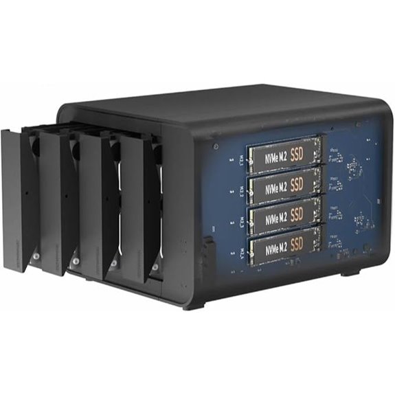TerraMaster D8 Hybrid HDD/NVMe Enclosure 8-Bay