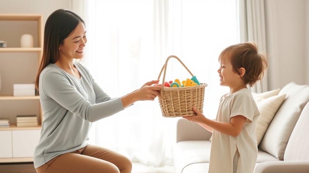 engage family in decluttering