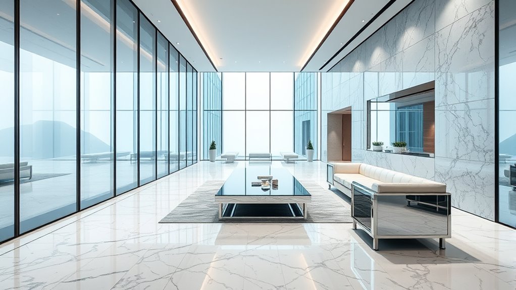 enhancing spaces with glass