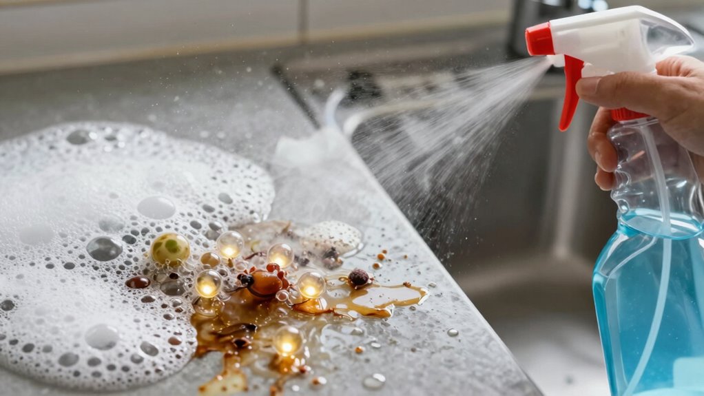 enzymes clean disinfectants kill