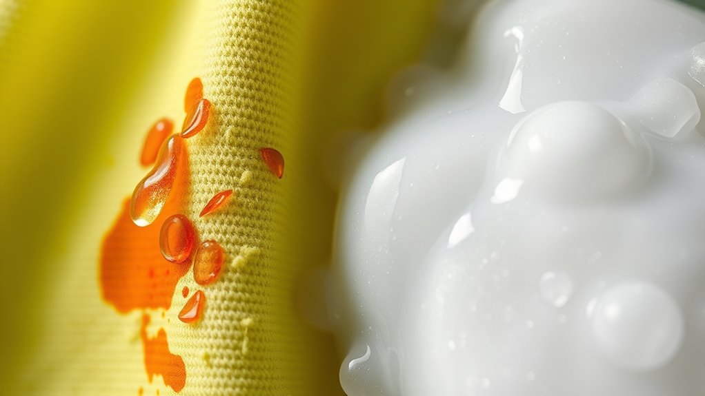 enzymes target organic stains