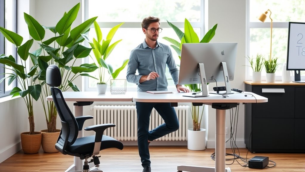 evaluate workspace and comfort