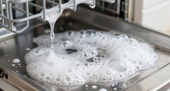 excess detergent causes film