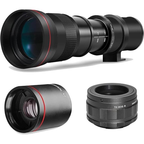 High-Power 420-1600mm Telephoto Lens for Nikon DSLR EOS