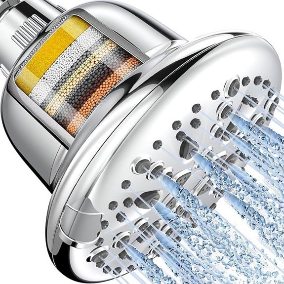 Cobbe 7-Mode Filtered Shower Head for Hard Water