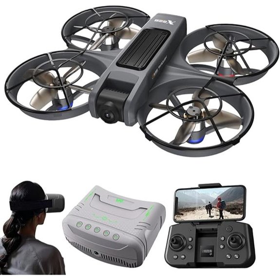 FPV Drone with Camera VR Glasses Dual Cameras