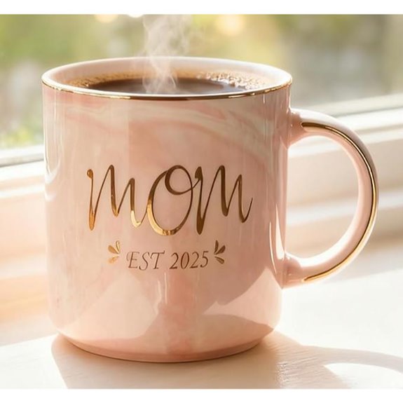 Mecai New Mom Gifts Coffee Mug for First-Time Moms