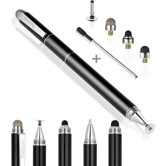 Penyeah 4-in-1 Capacitive Stylus Pen with Tips